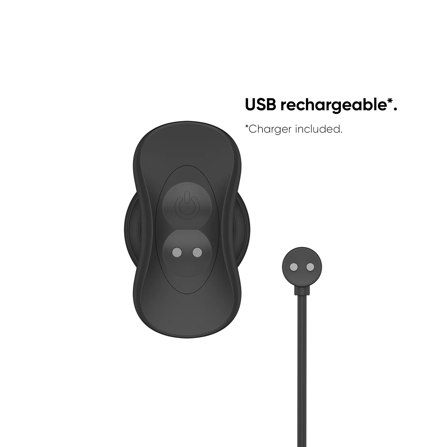 Nexus Ace Rechargeable Vibrating Butt Plug Black Medium - Image 6