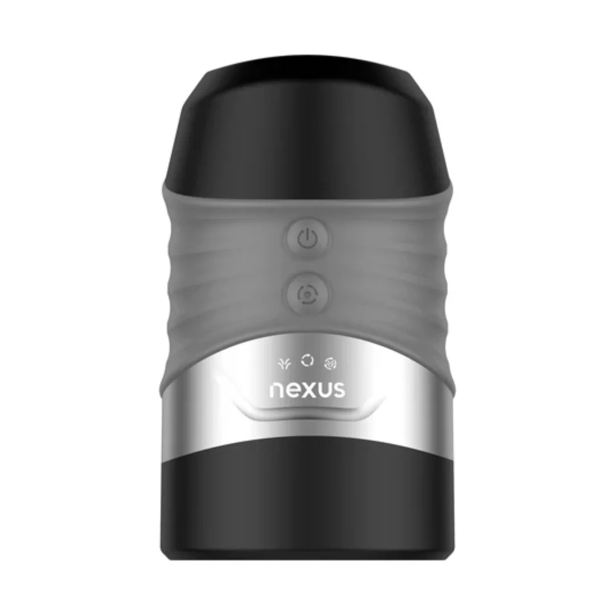 Nexus Alpha Surge Masturbator Black Grey Clear - Image 3
