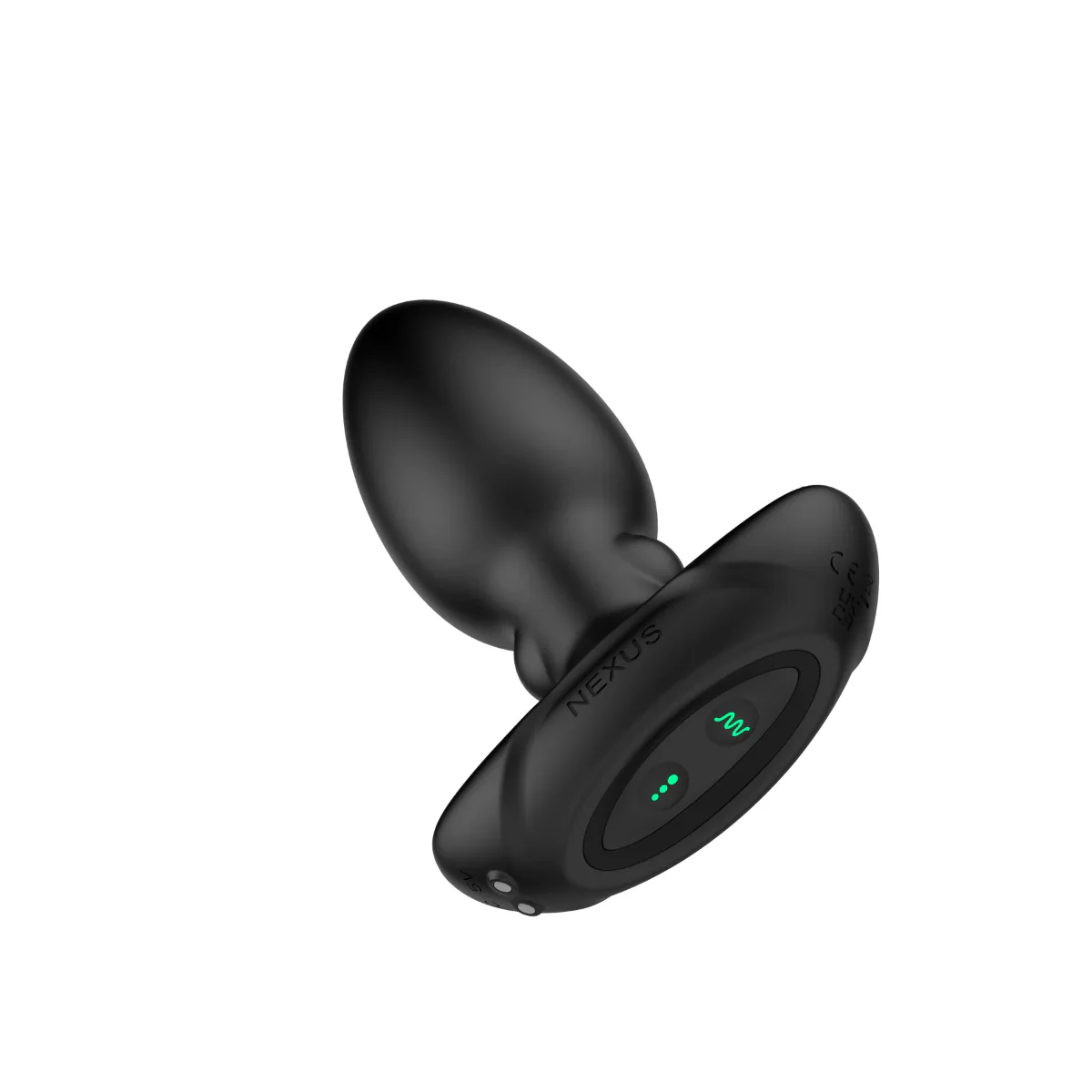 Nexus Beat Thumping & Vibrating Rechargeable Butt Plug Black - Image 3