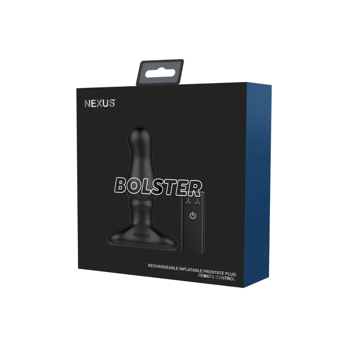 Nexus Bolster Rechargeable Inflatable Remote Control Prostate Plug Black - Image 2
