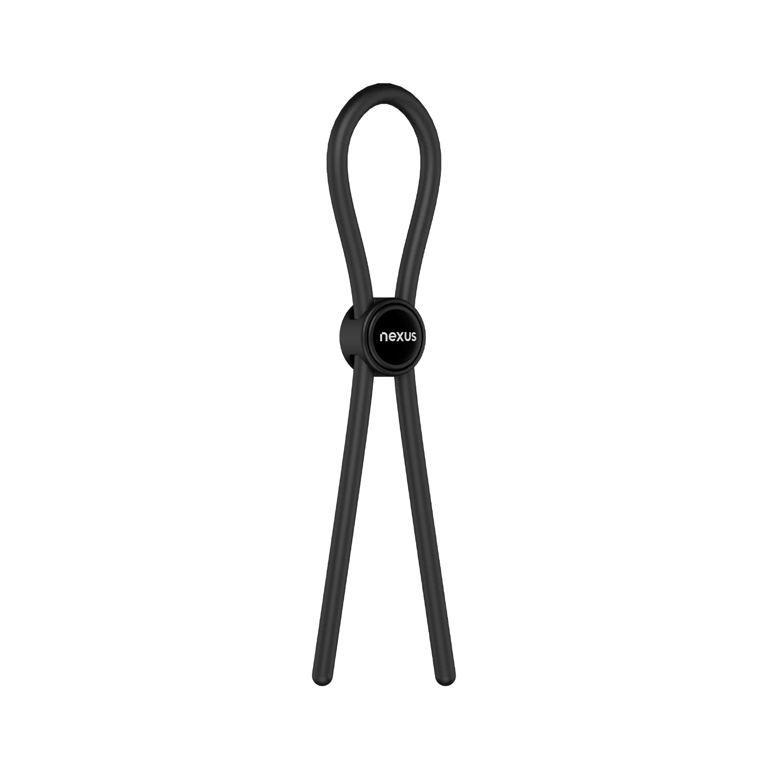 Nexus Forge Adjustable Silicone Cock Ring Black - Image 5