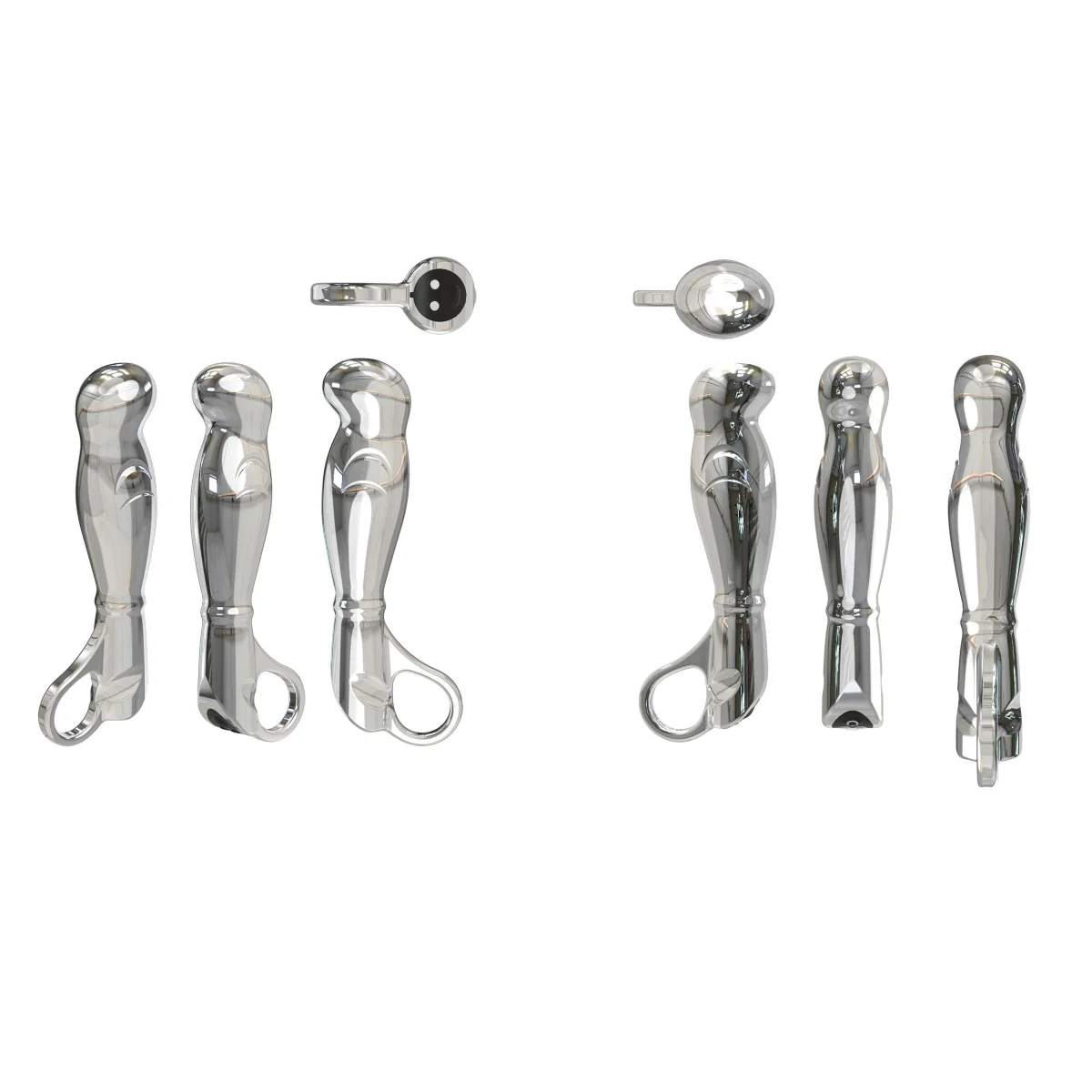 Nexus Fortis Aluminum Vibrator Silver - Image 3