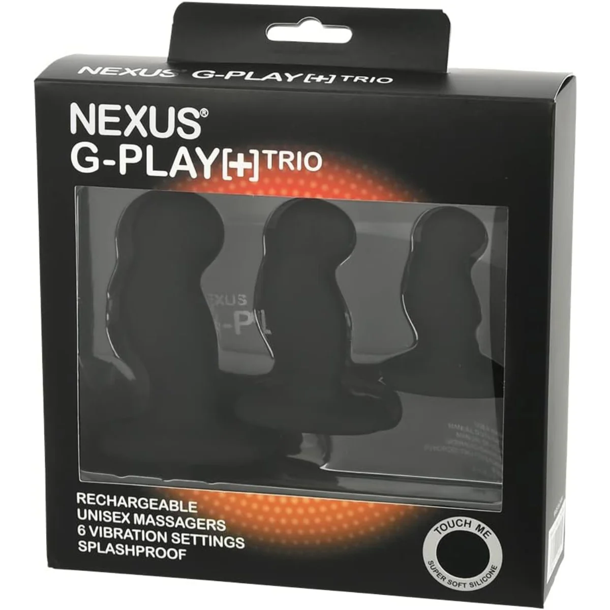 Nexus G-Play Plus Trio Vibrating Butt Plug Set Black - Image 2