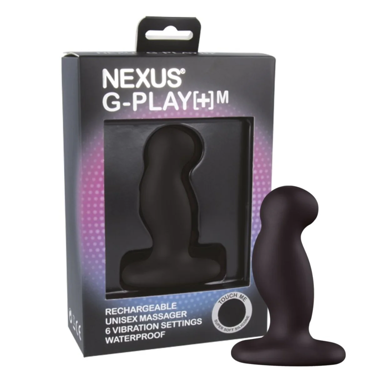 Nexus G-Play Plus Vibrating Butt Plug Black Medium - Image 2