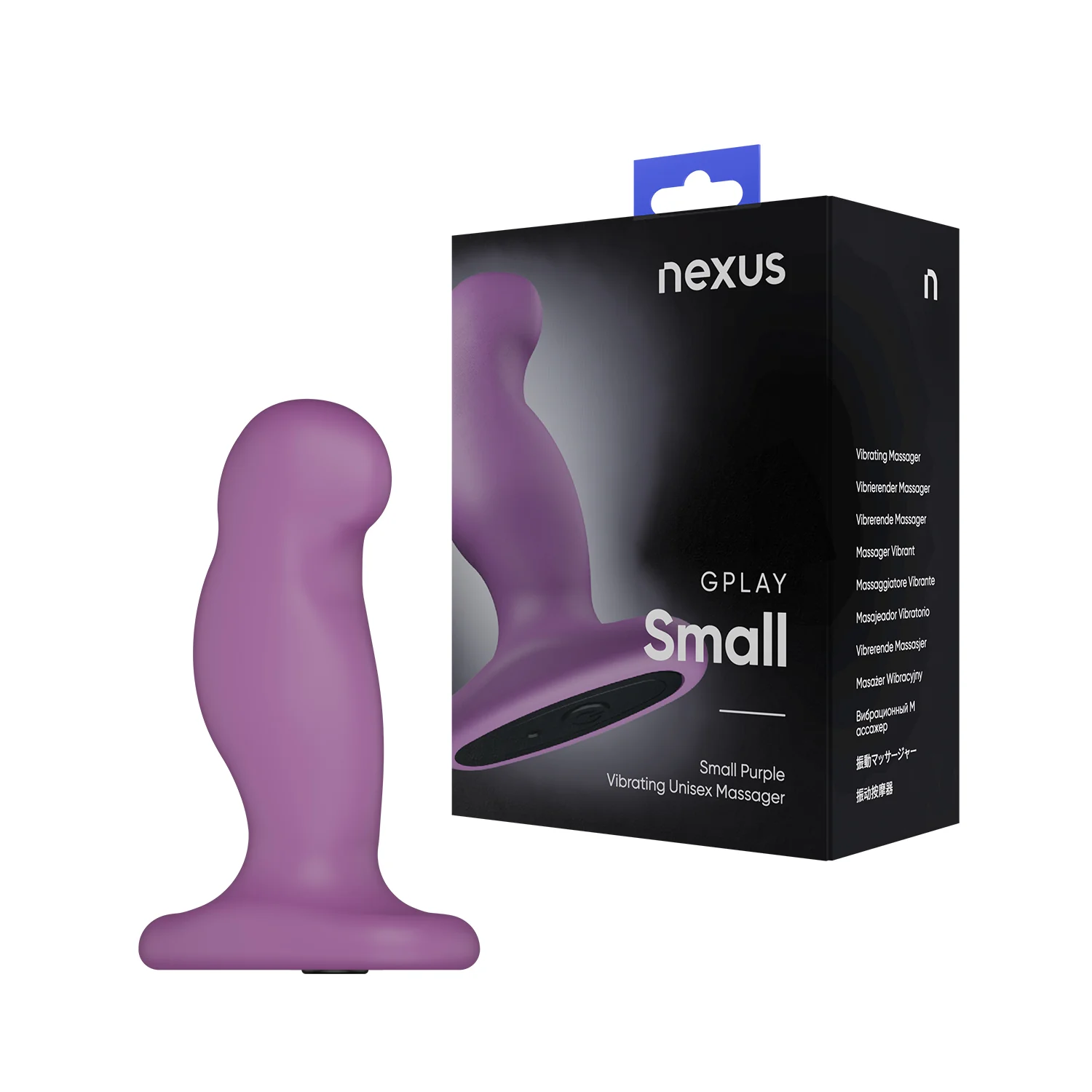 Nexus G-Play Plus Vibrating Butt Plug Purple Small - Image 2