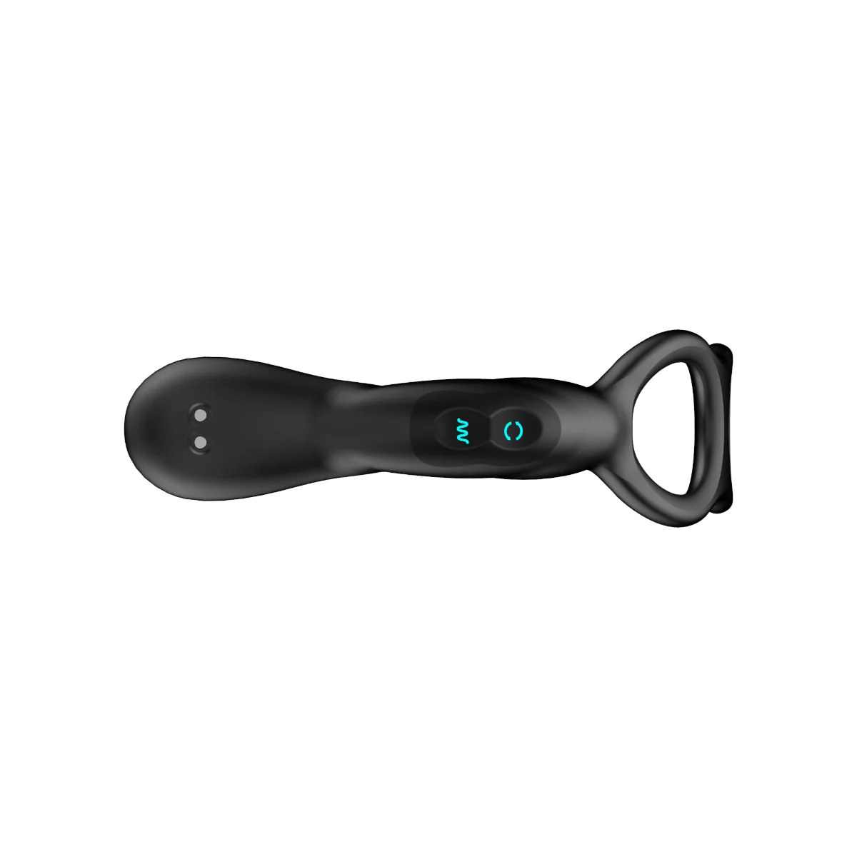 Nexus Revo Embrace Rotating Remote Control Prostate Massager With Cock & Ball Rings Black - Image 4