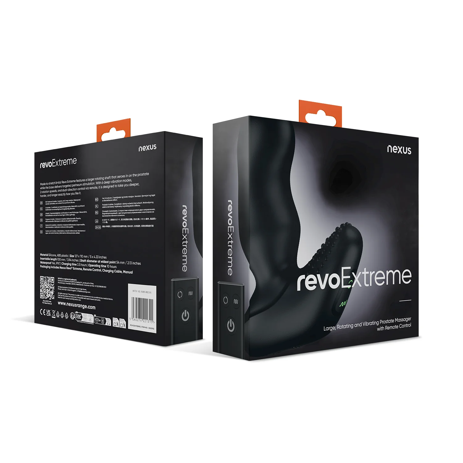 Nexus Revo Extreme Prostate Massager Black - Image 6