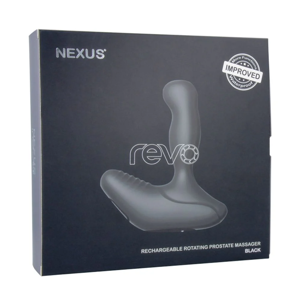 Nexus Revo Rechargeable Rotating Prostate Massager Black - Image 2