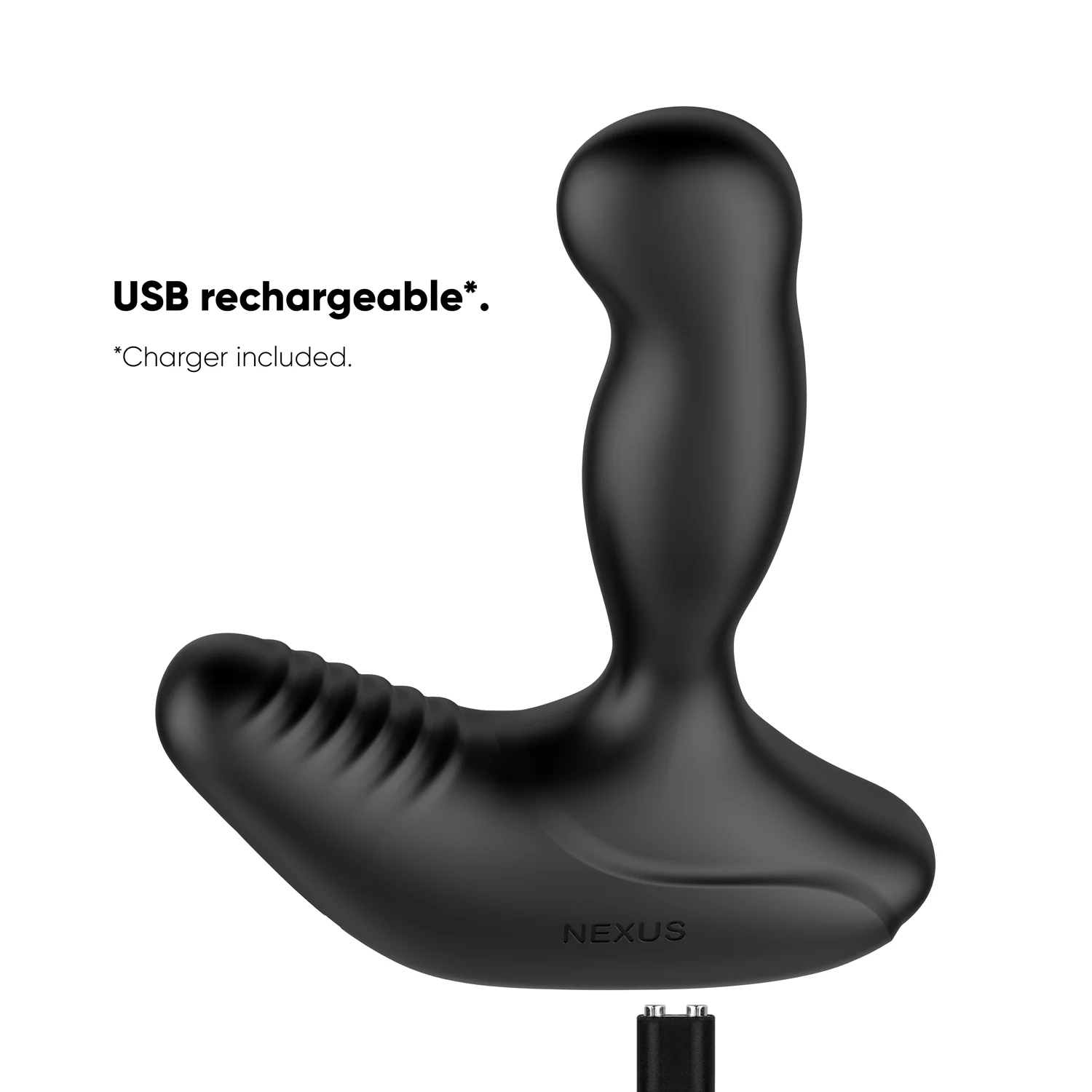 Nexus Revo Stealth Rechargeable Rotating Remote Control Prostate Massager Black - Image 5