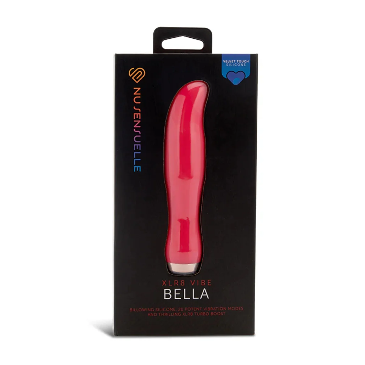 Nu Sensuelle Bella XLR8 Turbo Boost Vibrator Hot Pink - Image 2
