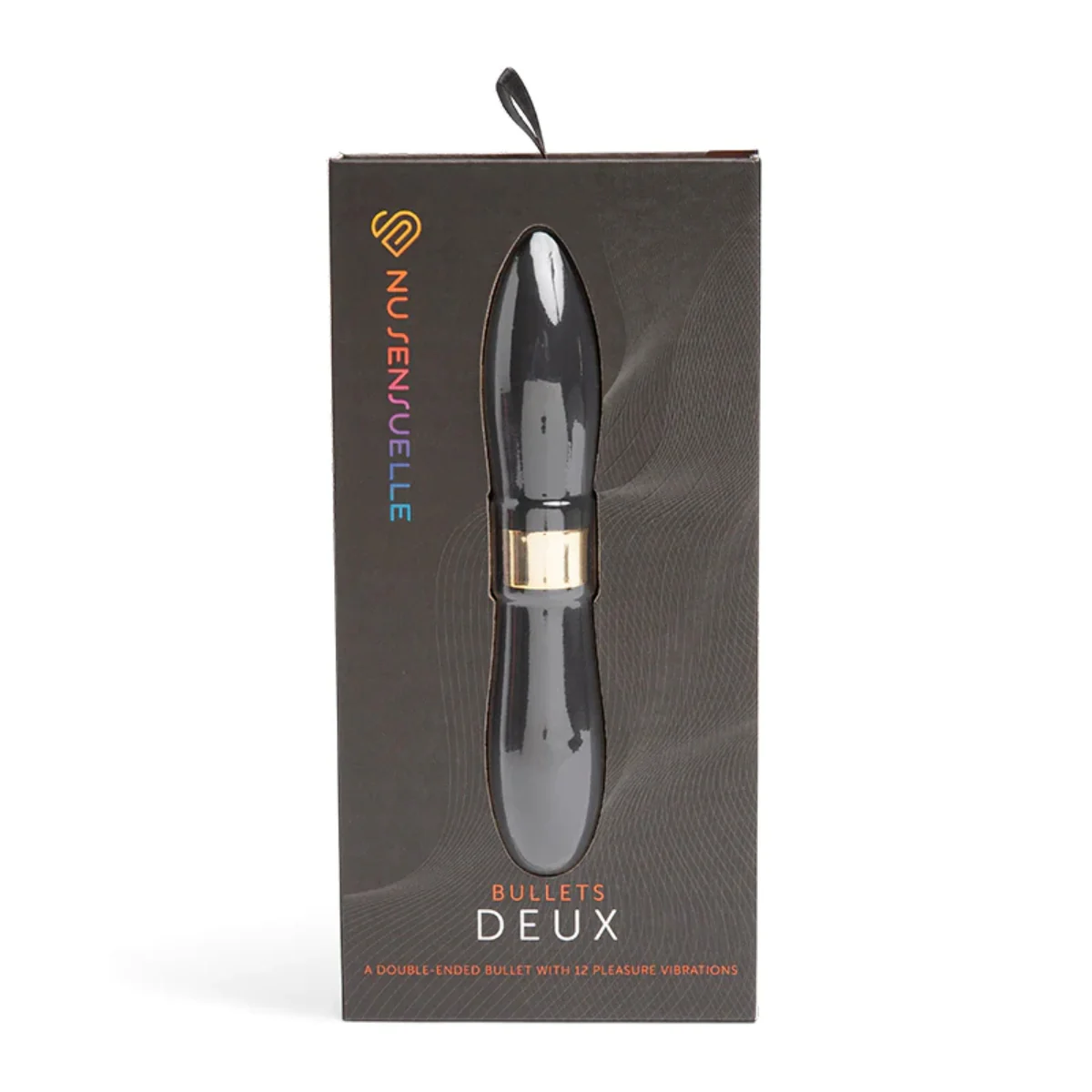 Nu Sensuelle Deux Double Ended Bullet Vibrator Black - Image 2