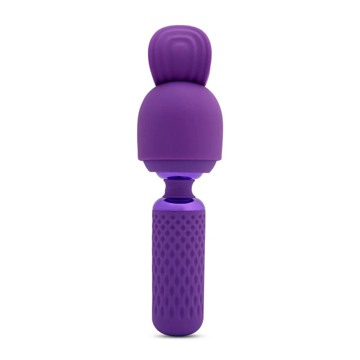 Nu Sensuelle Harlow Nubii Mini Wand Massager With Masturbator Purple - Image 5