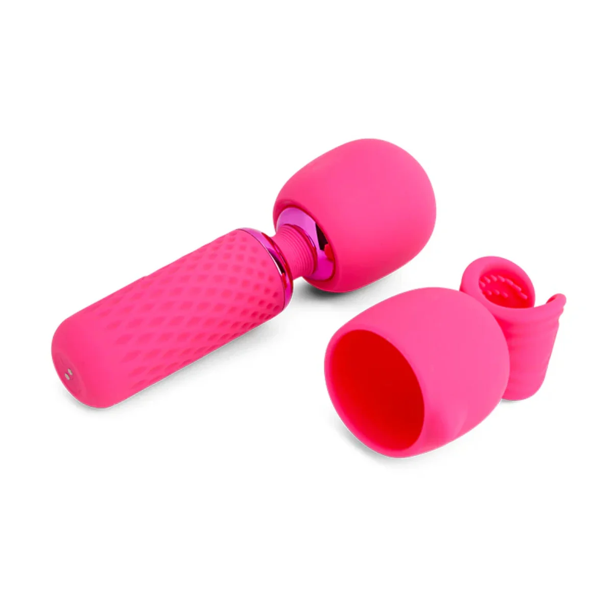 Nu Sensuelle Harlow Nubii Mini Wand Vibrator Pink - Image 6