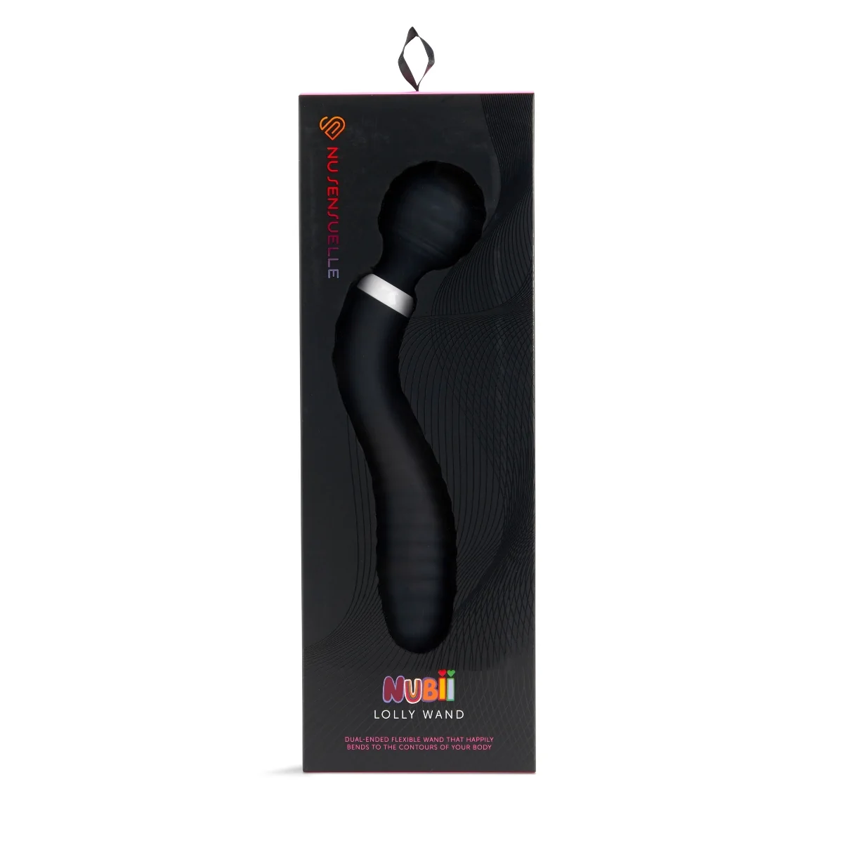 Nu Sensuelle Nubii Lolly Vibrating Wand Black - Image 2