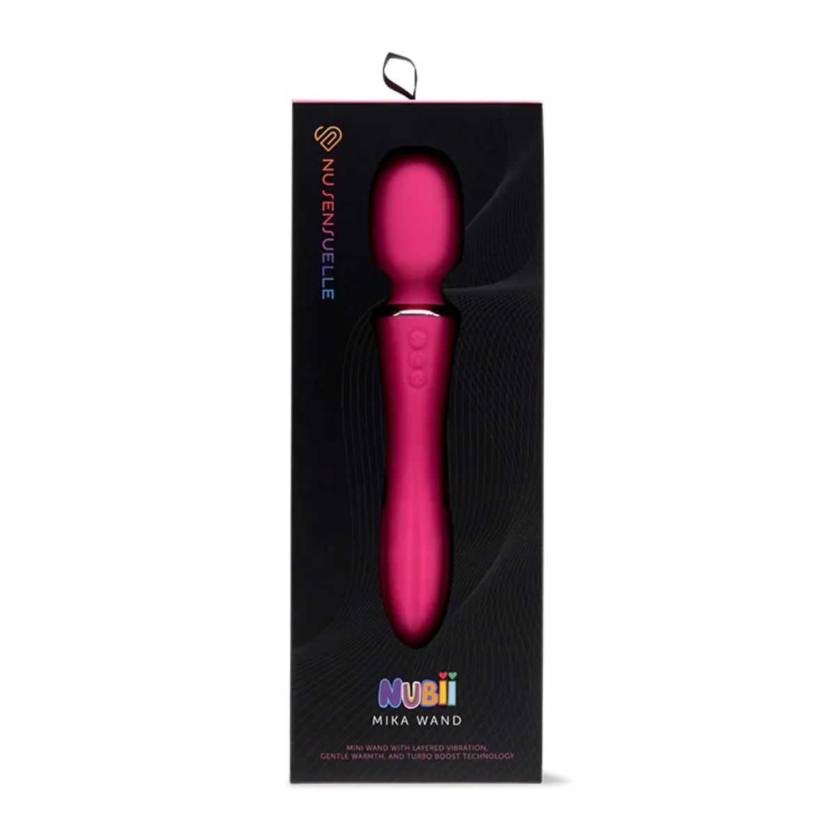 Nu Sensuelle Nubii Mika Vibrating Wand Pink - Image 2