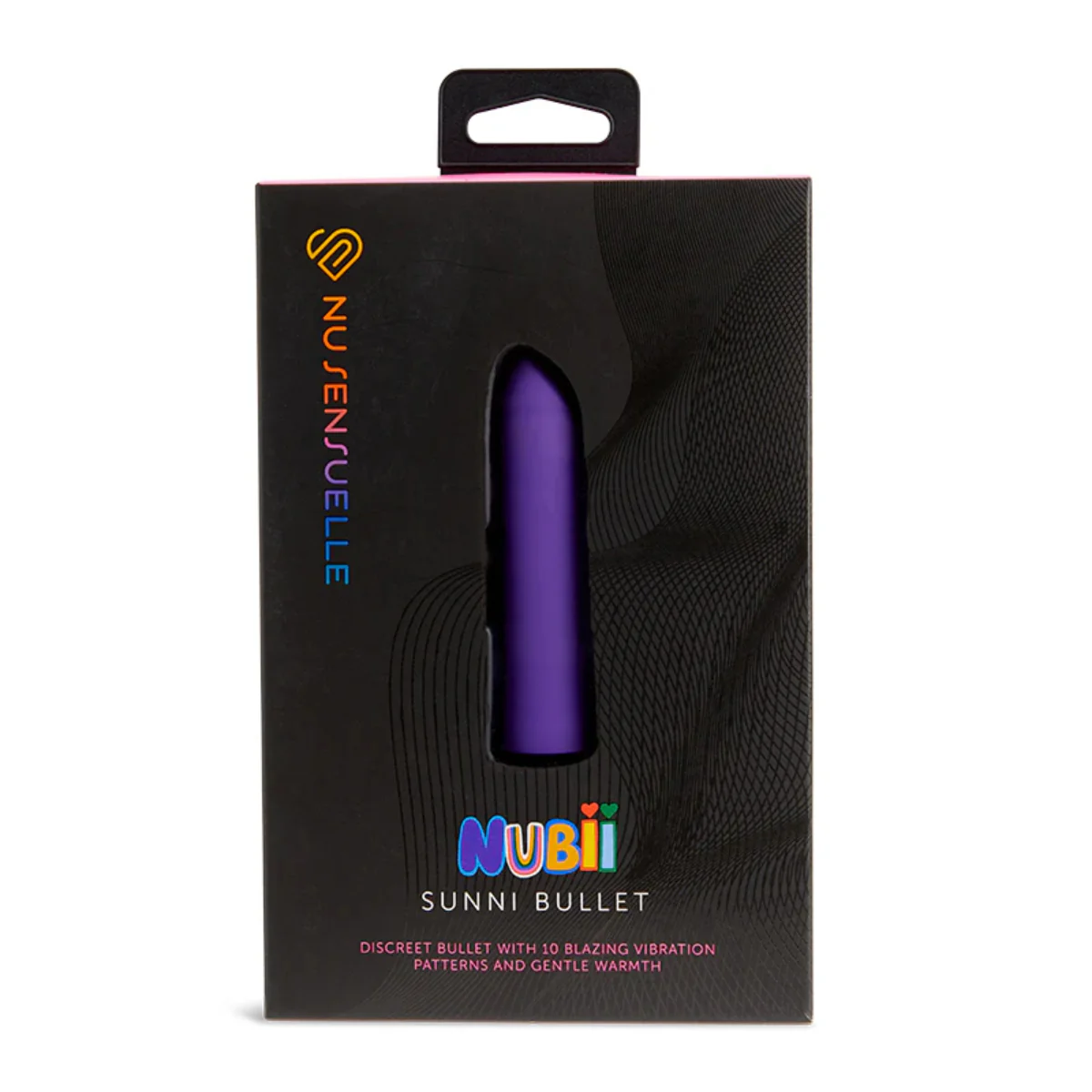 Nu Sensuelle Nubii Sunni Rechargeable Warming Bullet Vibrator Purple - Image 2