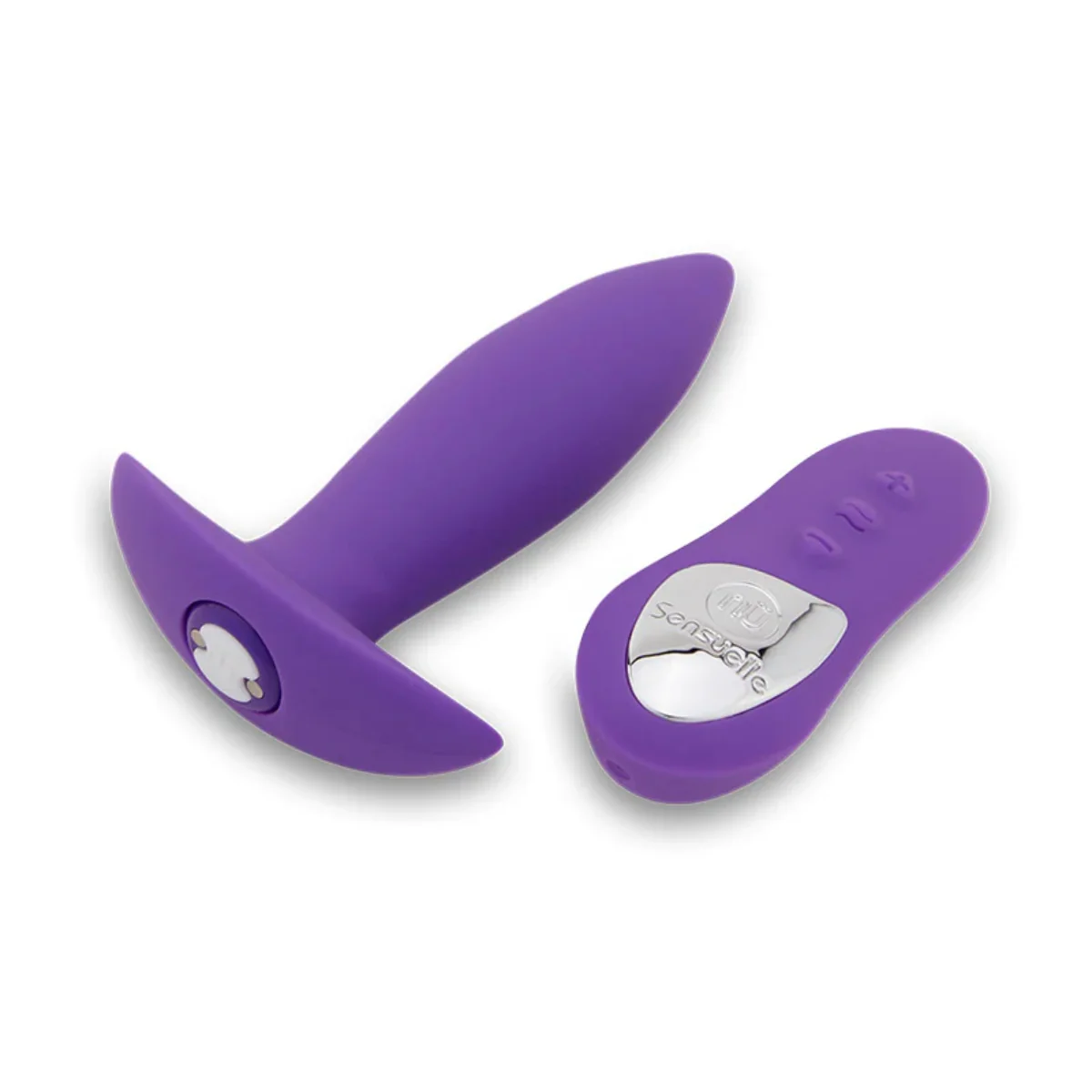 Nu Sensuelle Remote Control Mini Vibrating Butt Plug Purple - Image 3