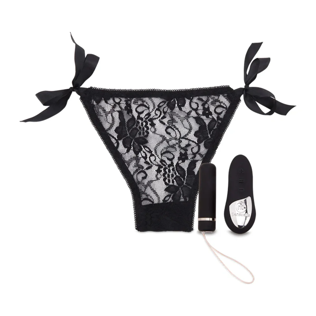 Nu Sensuelle Remote Control Pleasure Panty With Vibrator Black