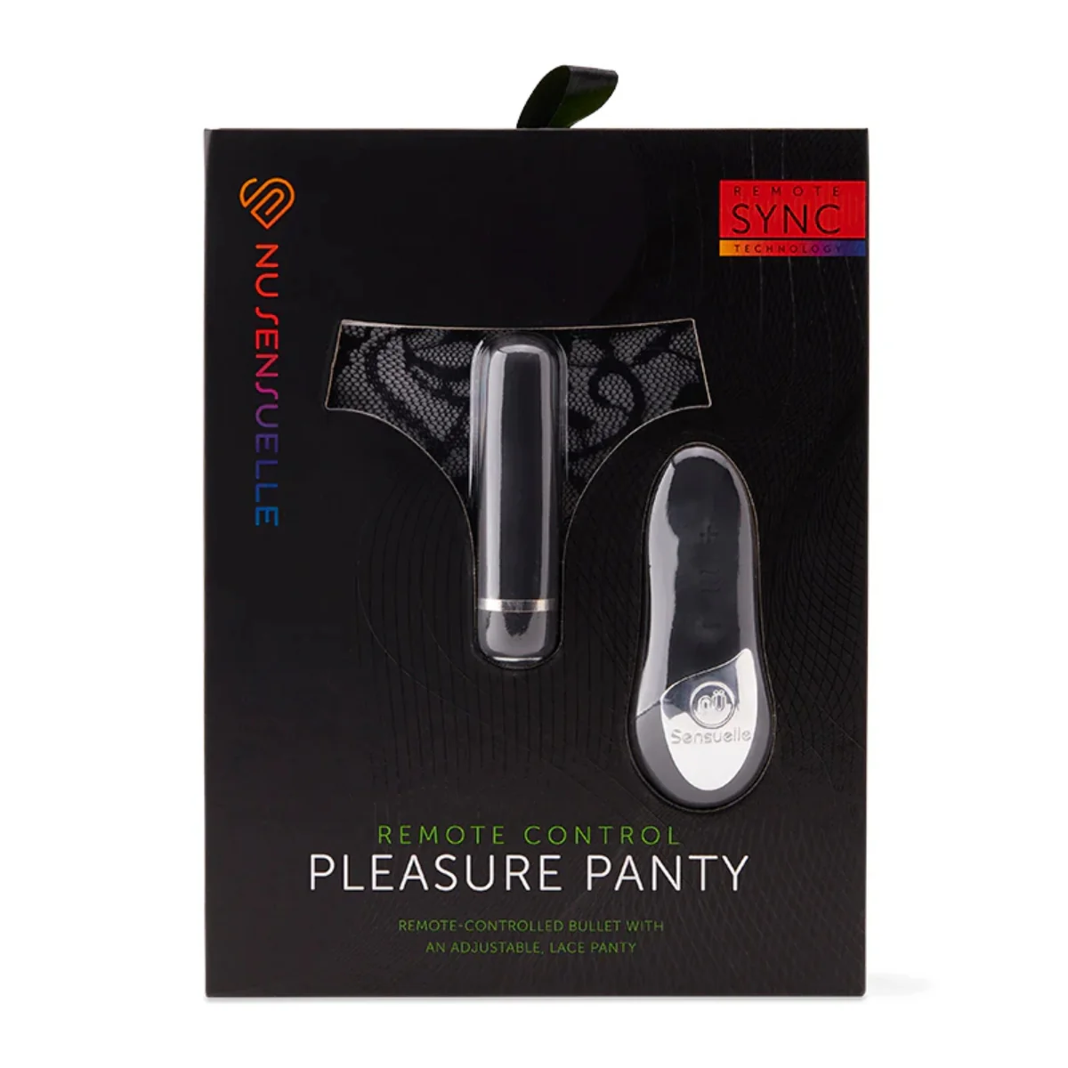 Nu Sensuelle Remote Control Pleasure Panty With Vibrator Black - Image 2