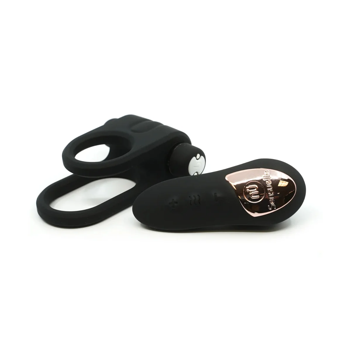 Nu Sensuelle XLR8 Remote Control Silicone Vibrating Cock Ring Black
