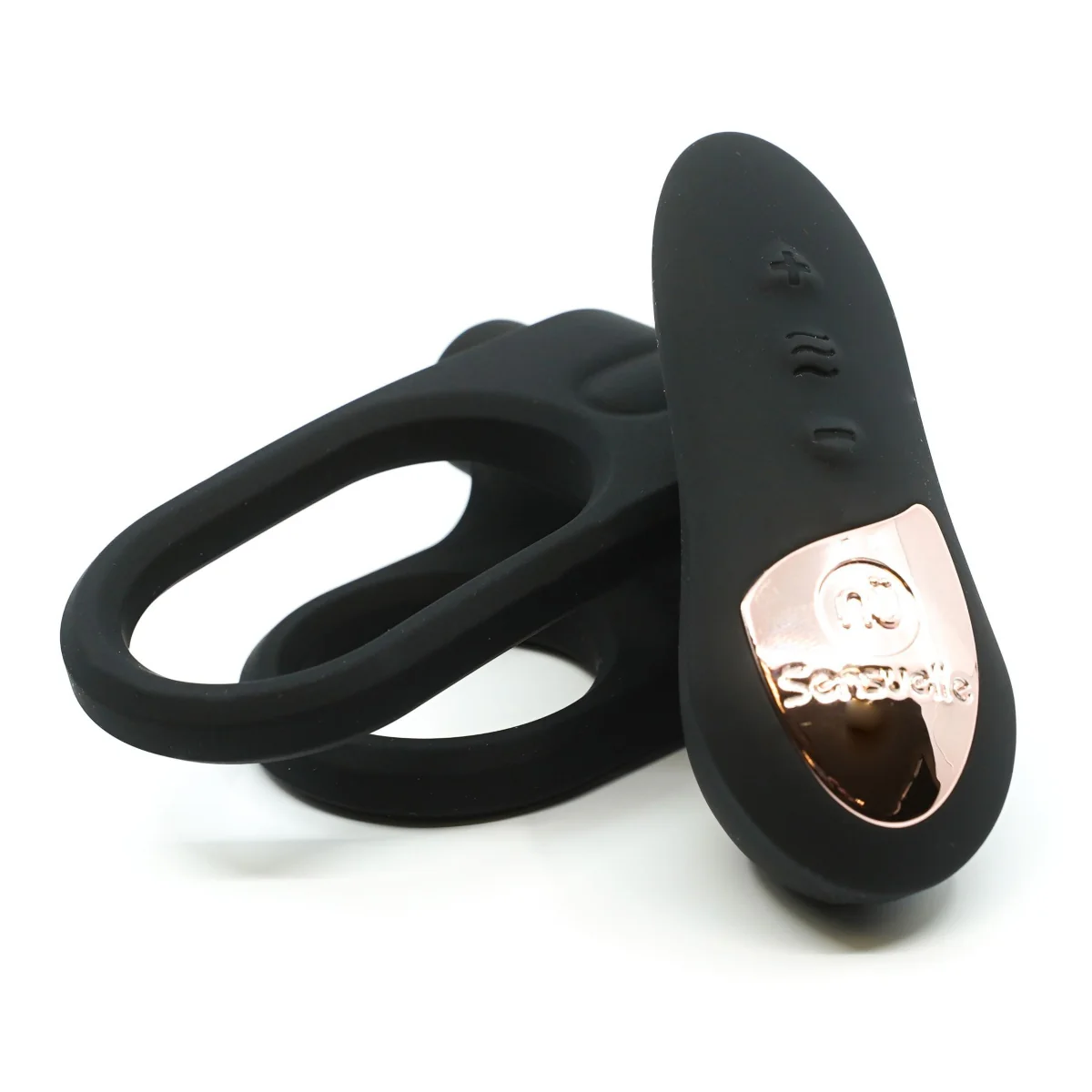 Nu Sensuelle XLR8 Remote Control Silicone Vibrating Cock Ring Black - Image 2