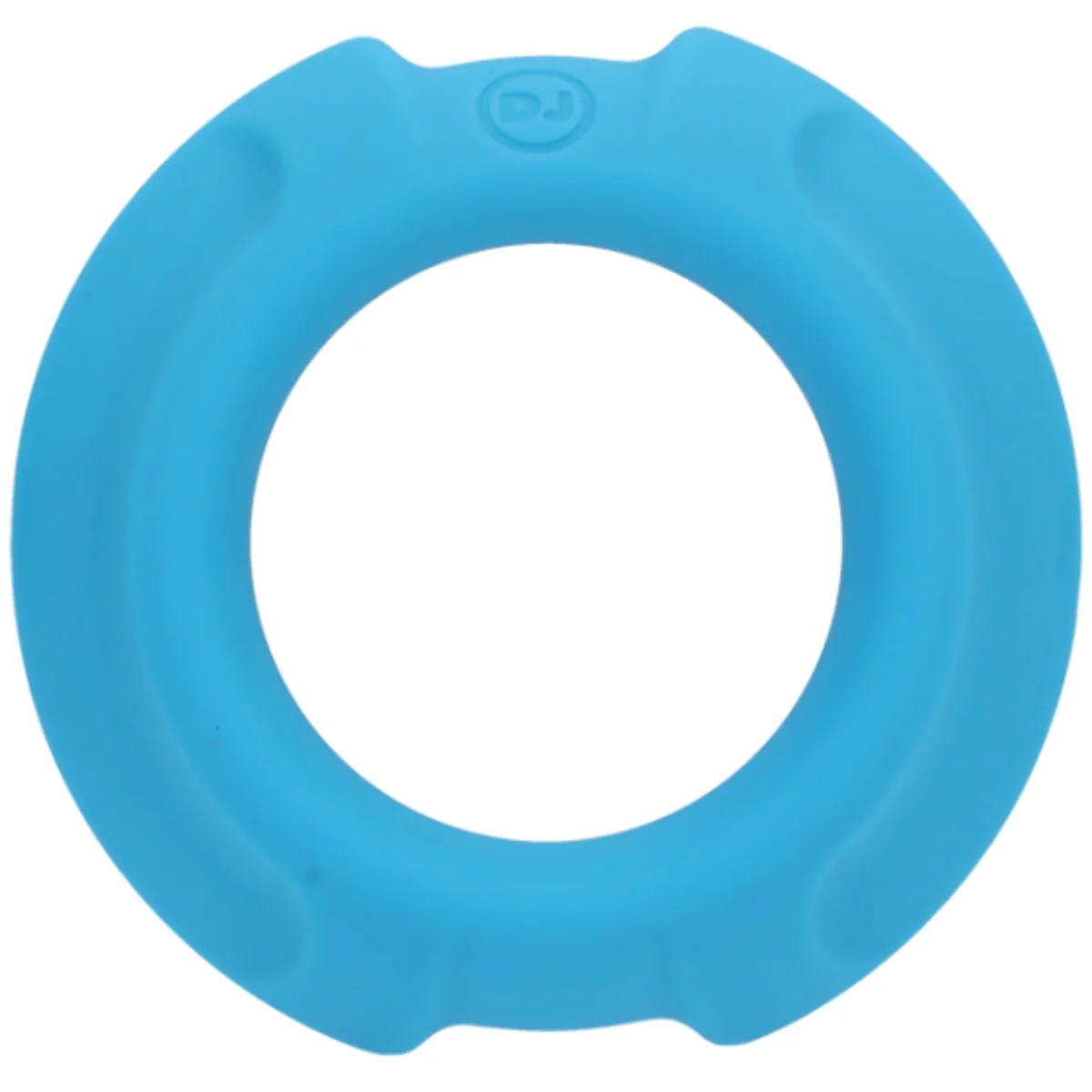 OptiMALE FlexiSteel Silicone Metal Core Cock Ring Blue 43mm