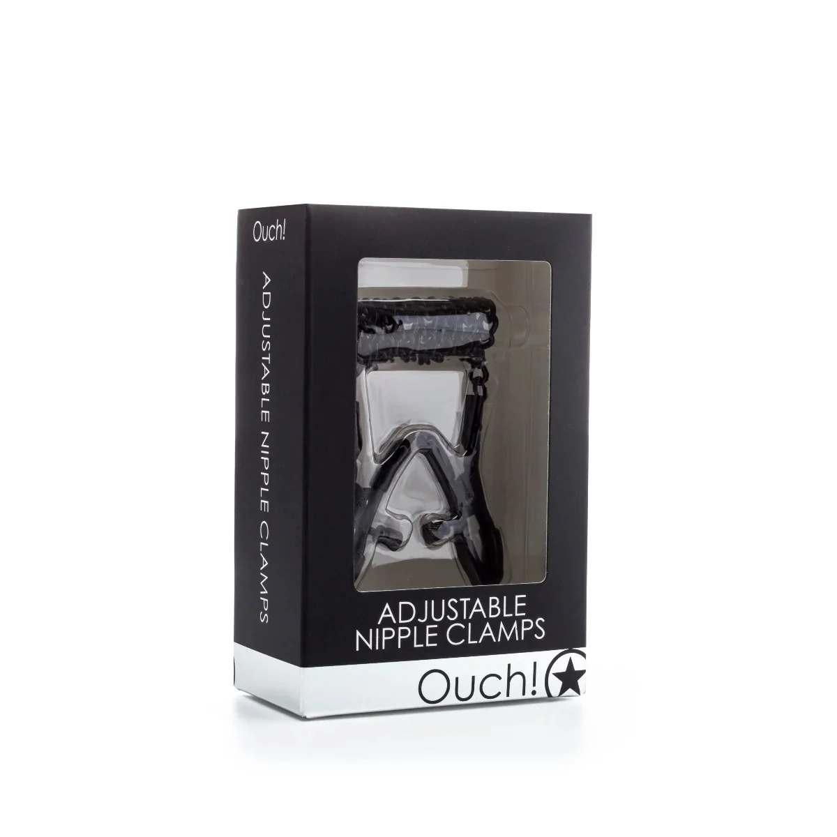 Ouch Adjustable Nipple Clamps Black - Image 2