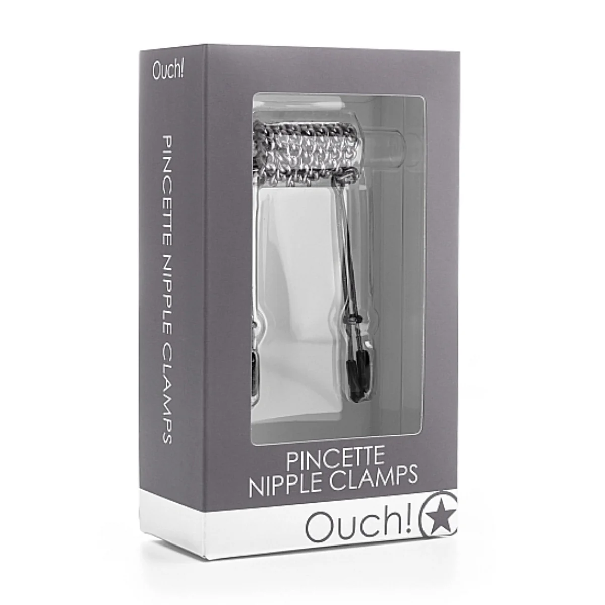 Ouch Pincette Nipple Clamps Silver - Image 2