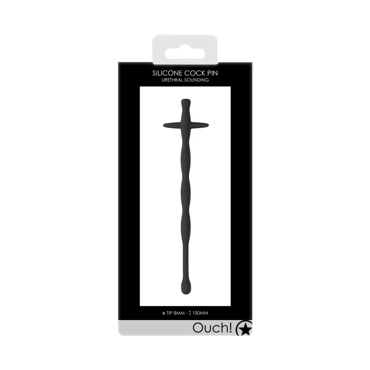 Ouch Silicone Cock Pin Black - Image 2
