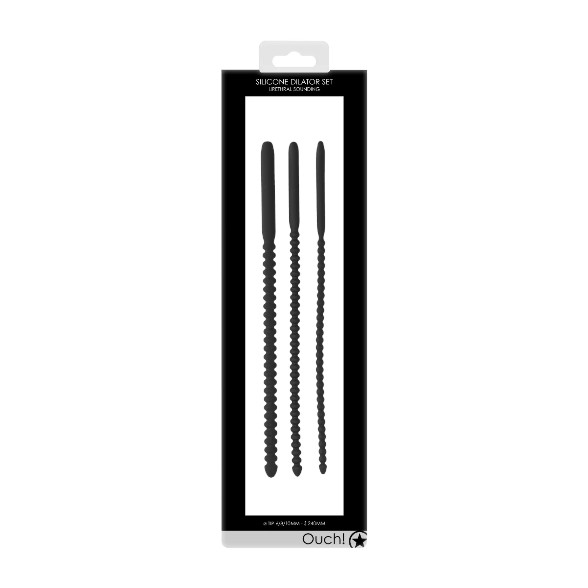 Ouch Silicone Dilator Penis Plug Set - Image 2