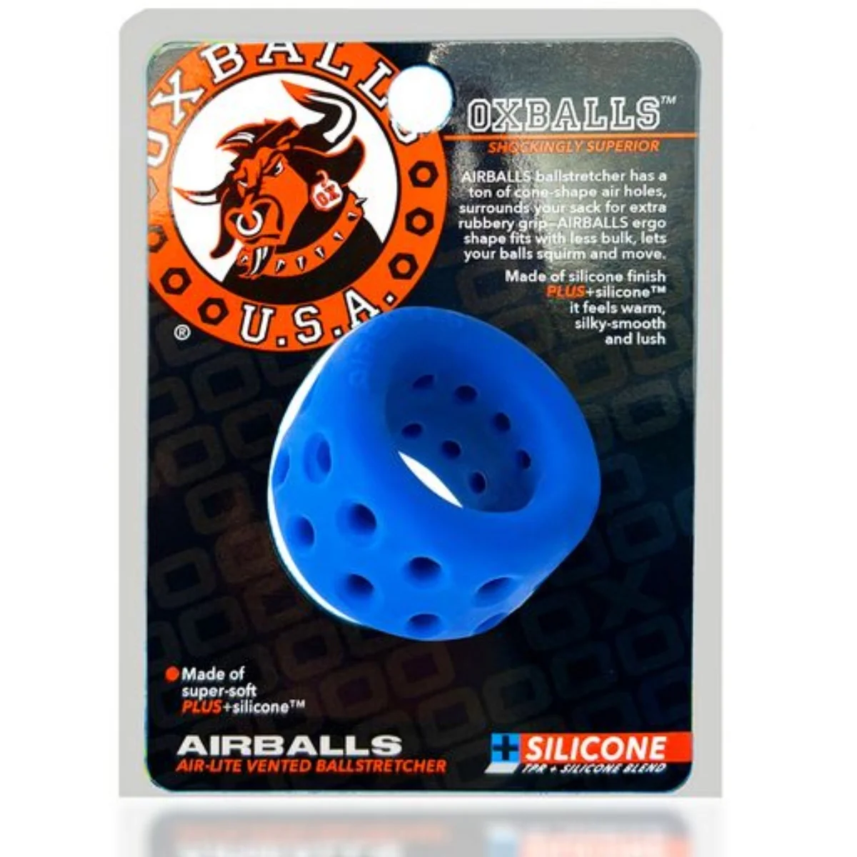 Oxballs Airballs Air Lite Ball Stretcher Pool Blue - Image 2