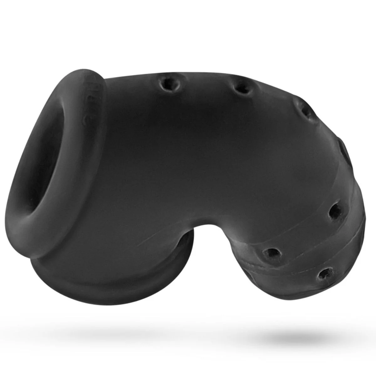 Oxballs Airlock Air Lite Vented Chastity Cage Black Ice - Image 3