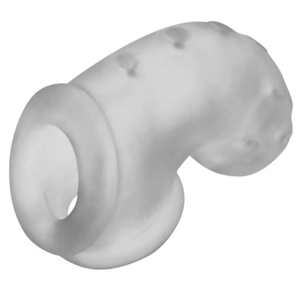 Oxballs Airlock Air Lite Vented Chastity Cage Clear Ice - Image 3