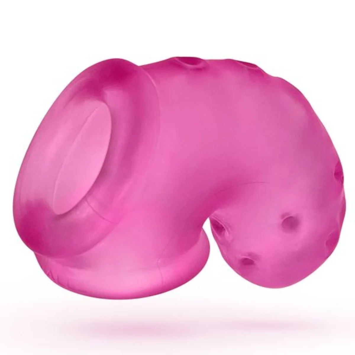 Oxballs Airlock Air Lite Vented Chastity Cage Pink - Image 6