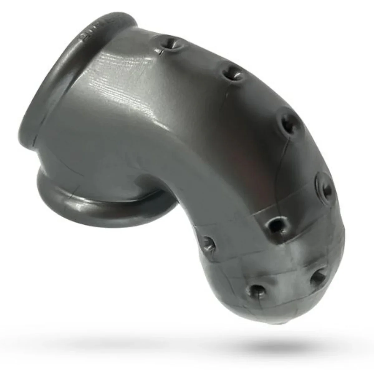 Oxballs Airlock Air Lite Vented Chastity Cage Steel - Image 7