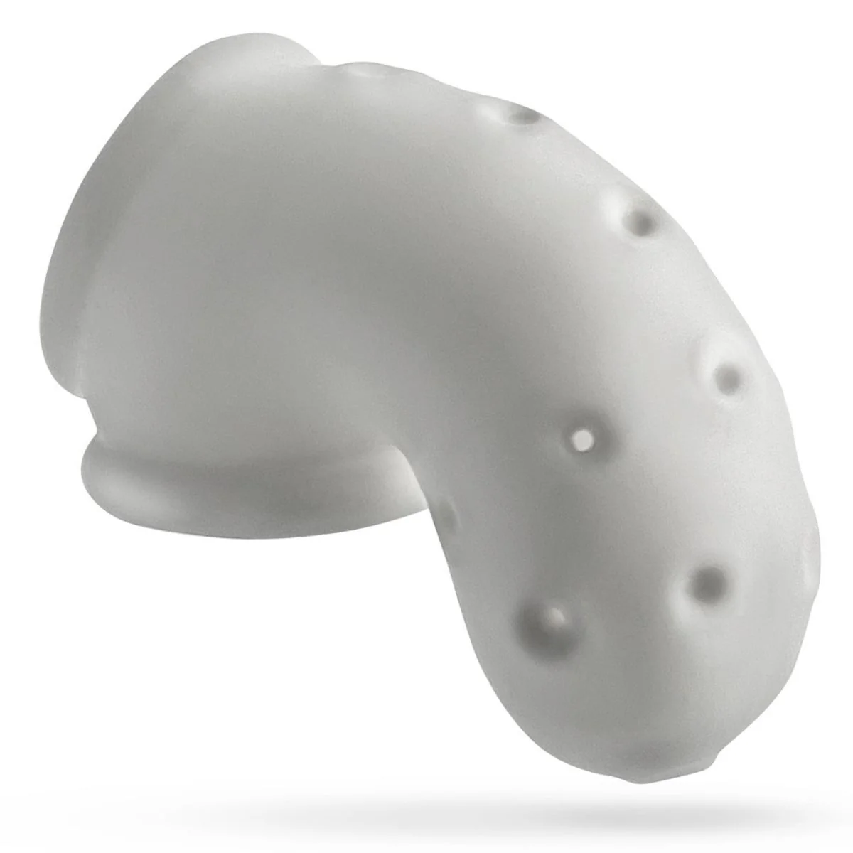 Oxballs Airlock Air Lite Vented Chastity Cage White Ice - Image 3