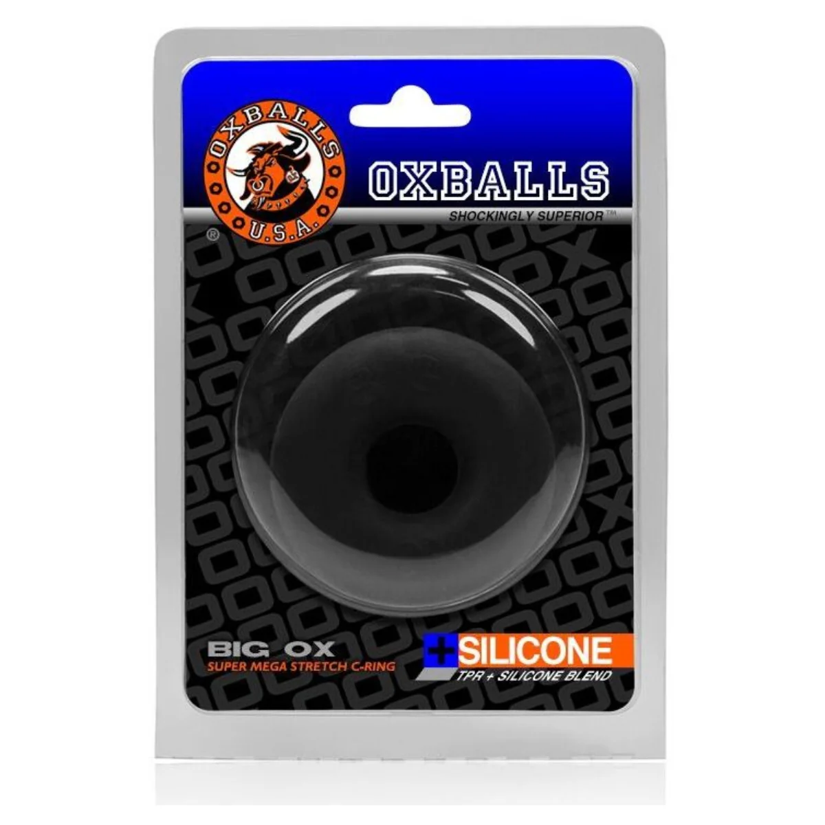 Oxballs Big OX Cock Ring Black - Image 2