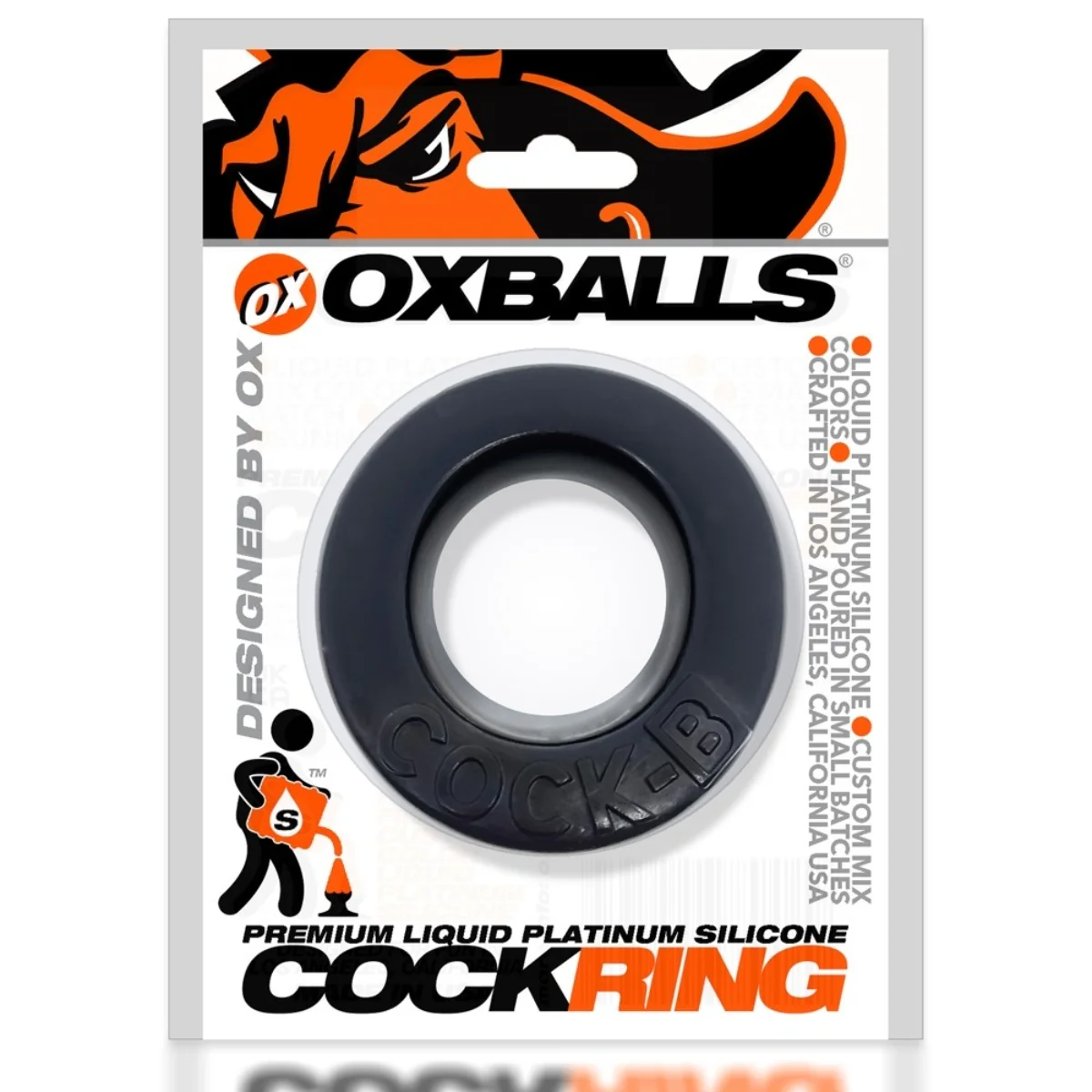 Oxballs Cock B Bulge Cock Ring Black - Image 2