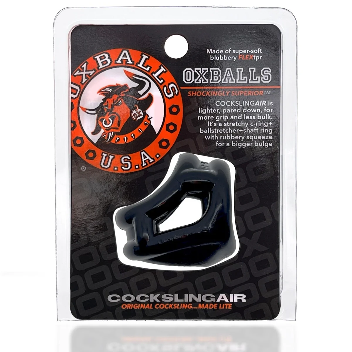 Oxballs Cocksling Air Original Made Lite Black - Image 2