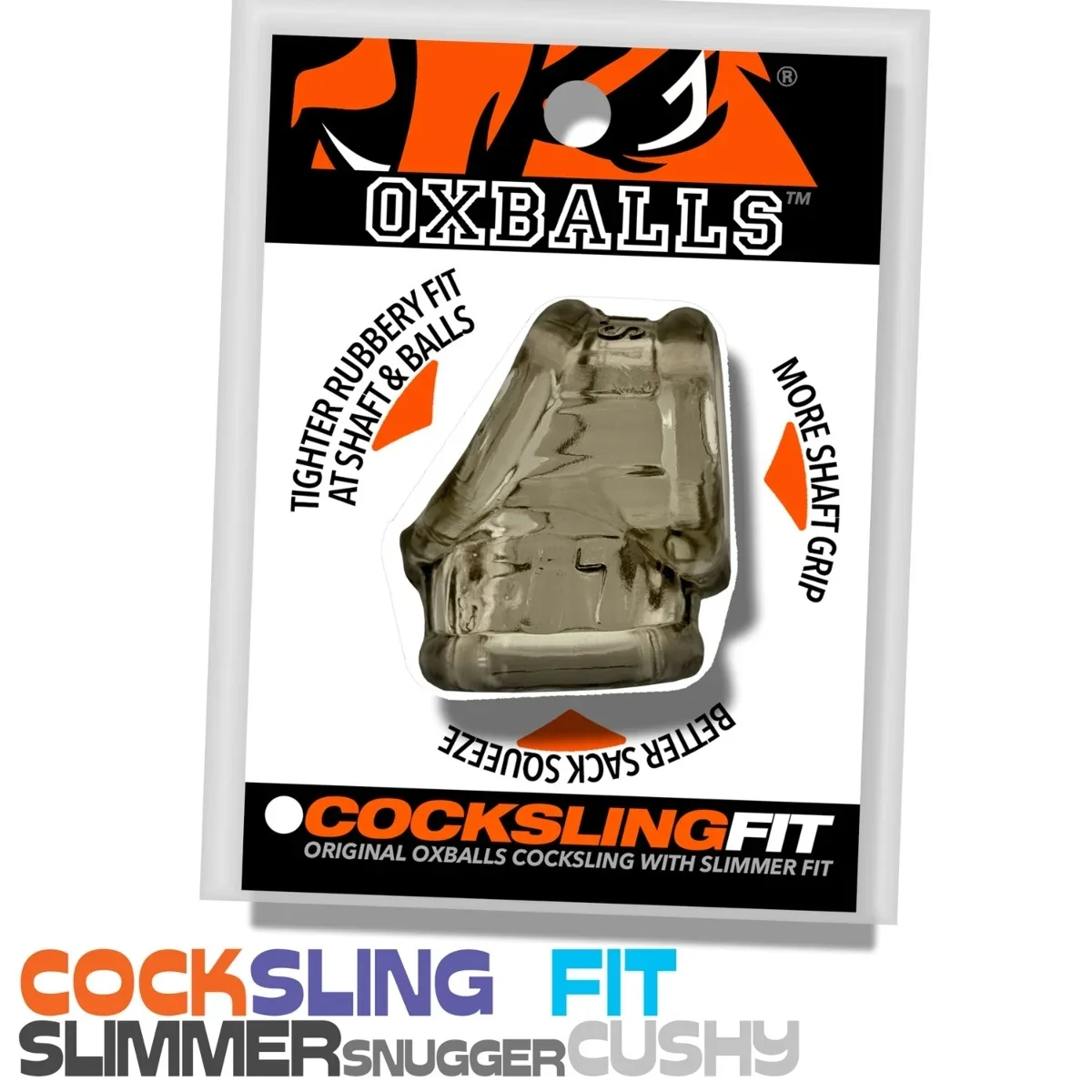 Oxballs Cocksling Fit Sling Storm Smoke - Image 2
