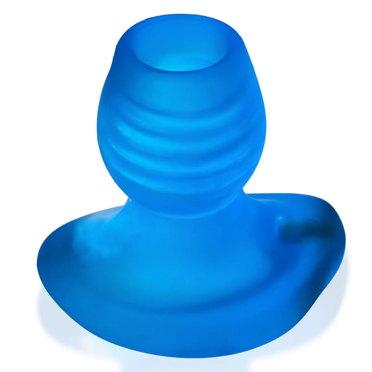 Oxballs Glowhole 1 Hollow Fuck Plug With LED Insert Blue Morph Small - Image 4