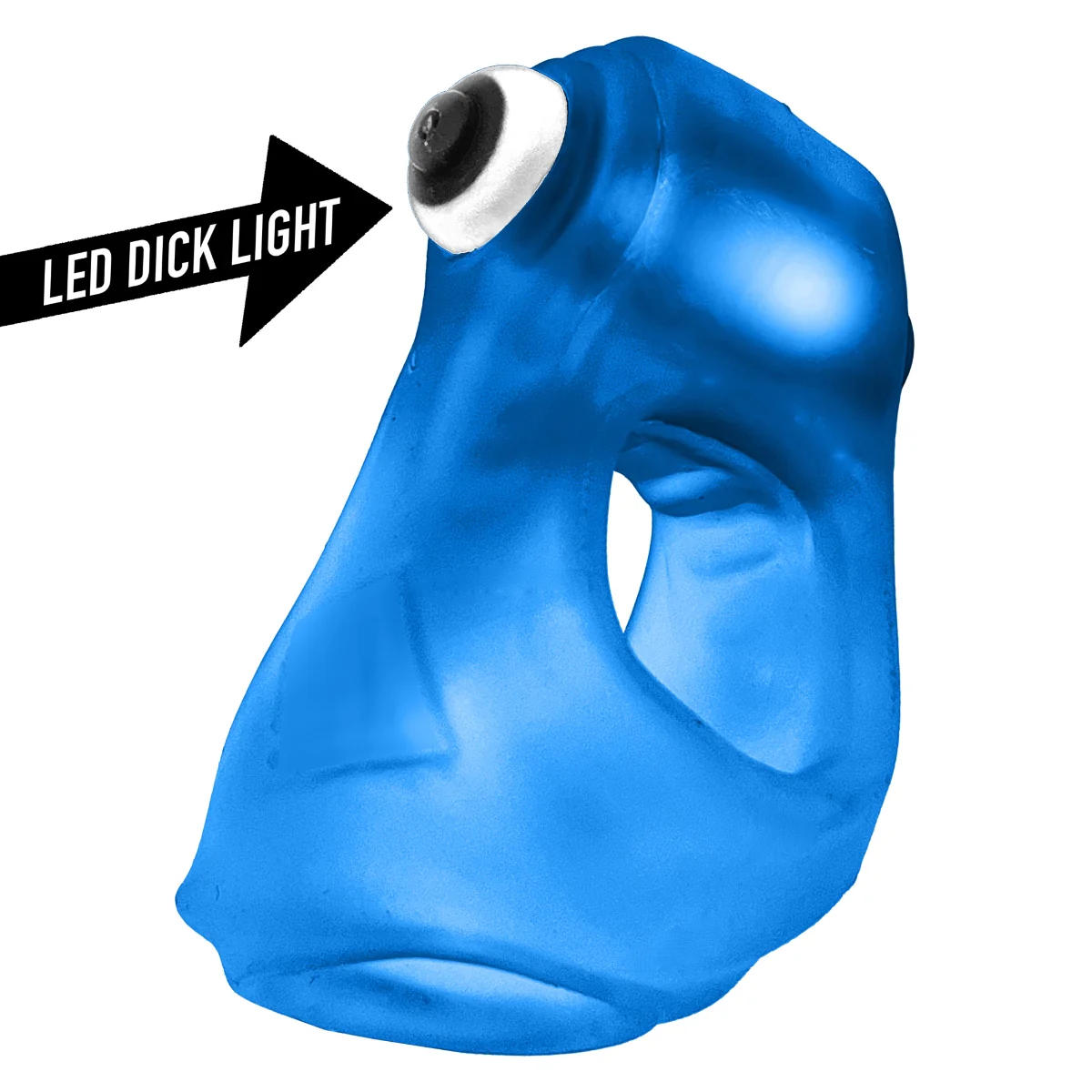 Oxballs Glowsling Cocksling LED Blue Ice - Image 3