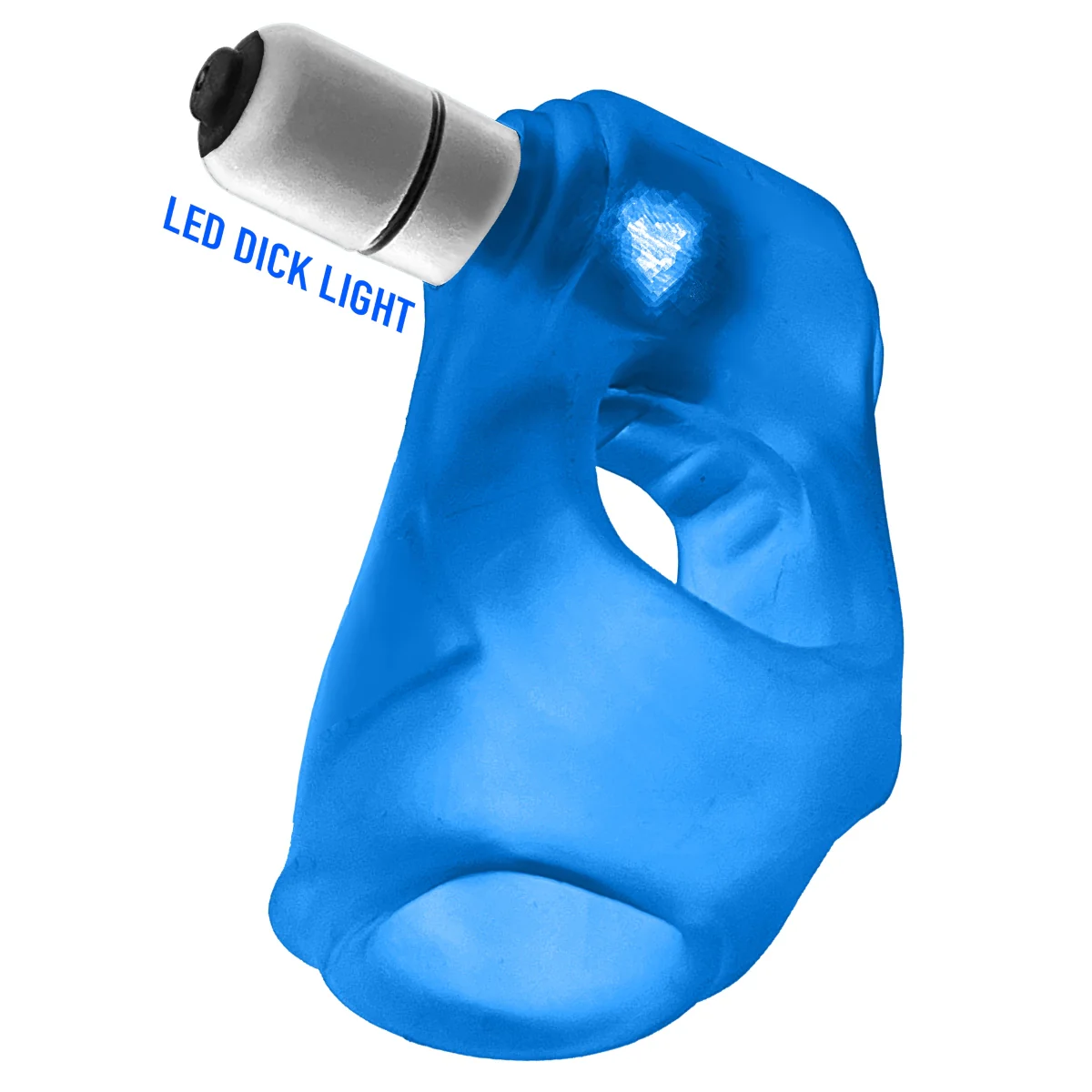 Oxballs Glowsling Cocksling LED Blue Ice - Image 5