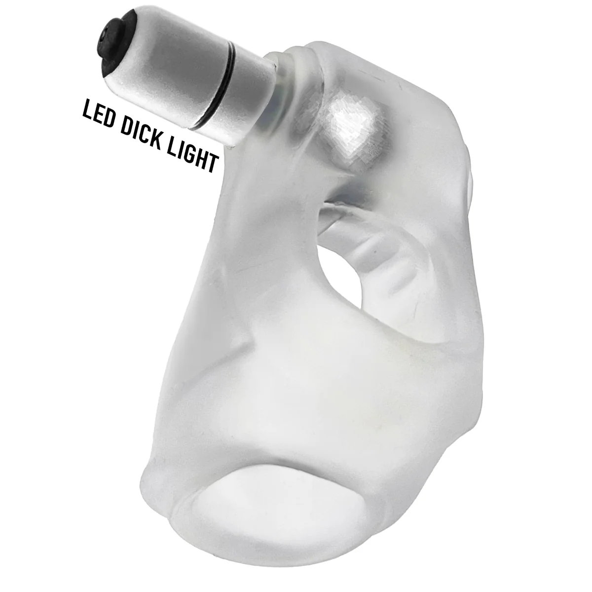 Oxballs Glowsling Cocksling LED Clear Ice - Image 5