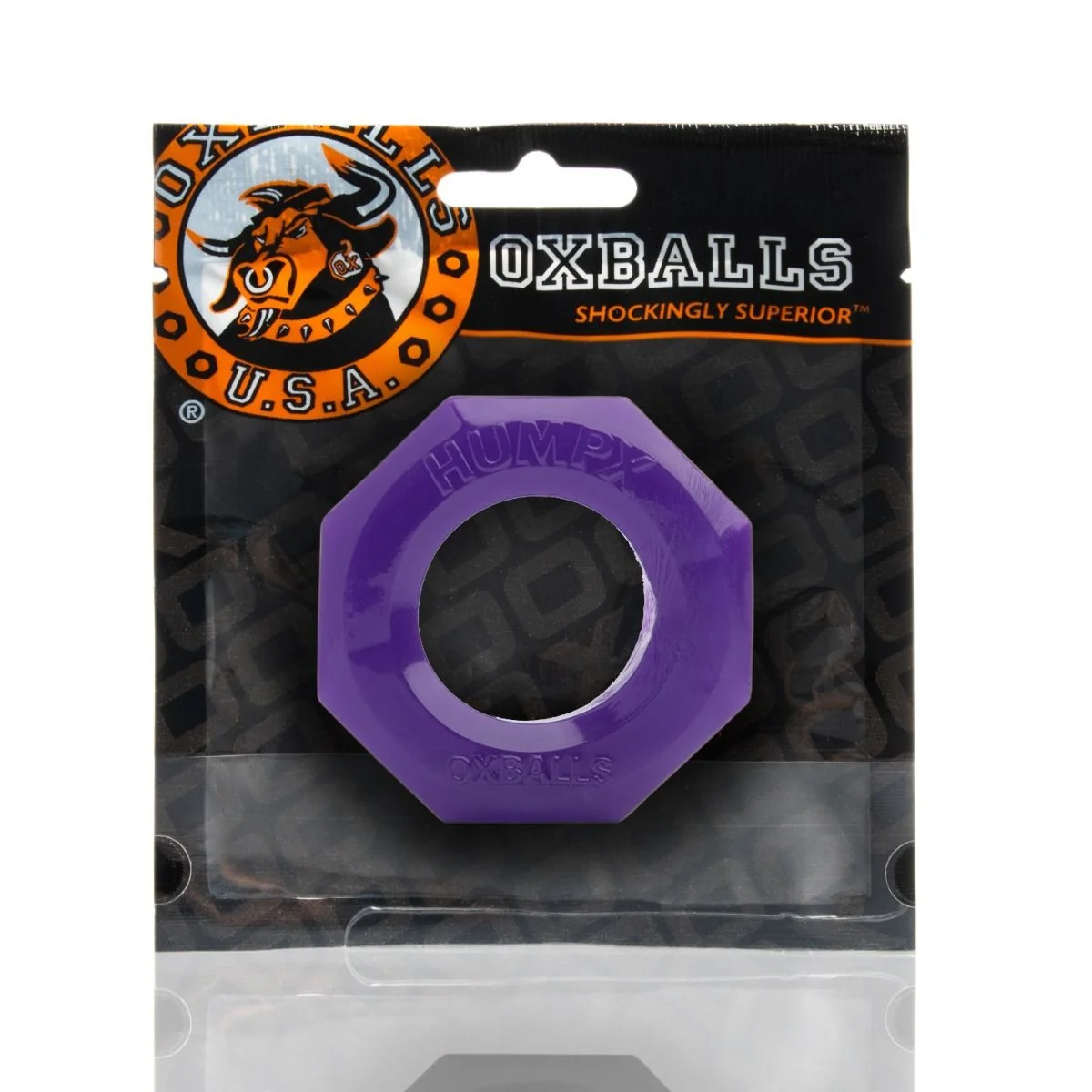 Oxballs HumpX Cock Ring Aubergine - Image 2