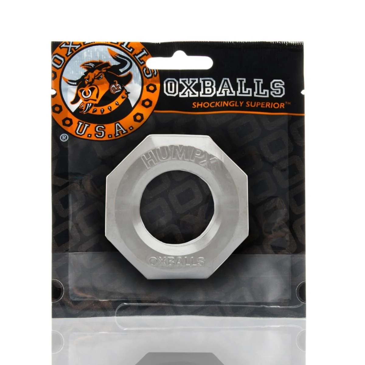 Oxballs HumpX Cock Ring Steel - Image 2