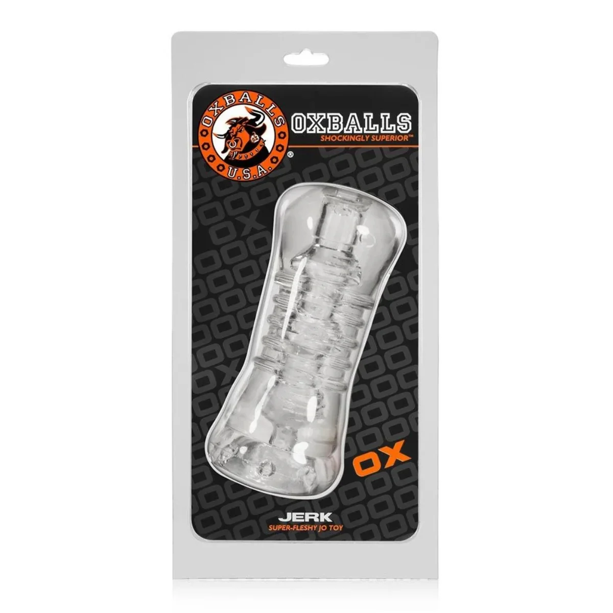 Oxballs Jerk Masturbator Clear - Image 2