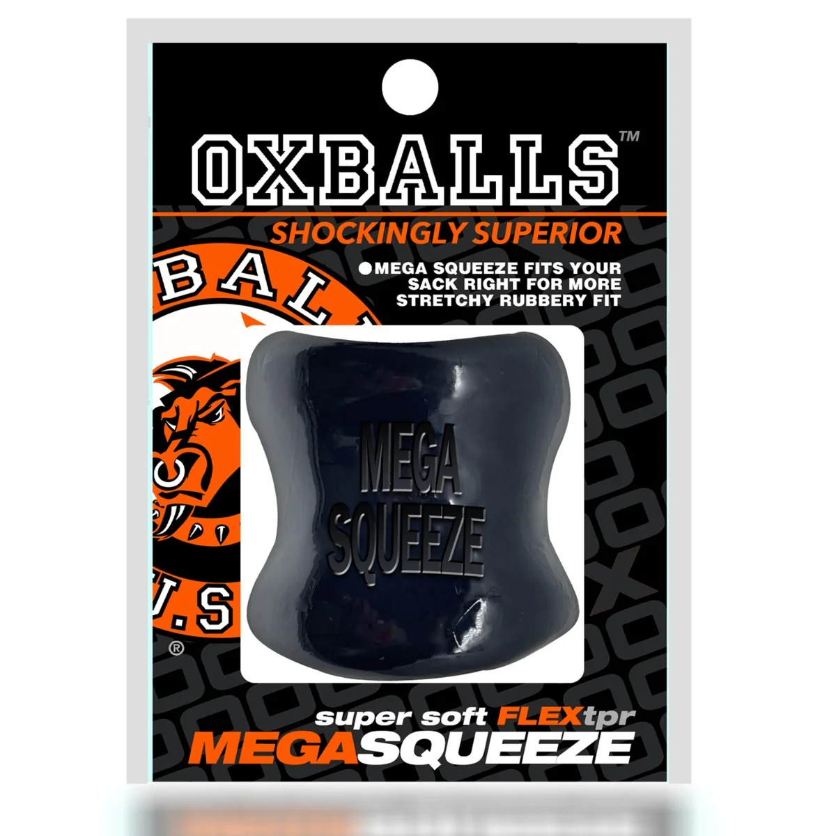 Oxballs Mega Squeeze Ergo Fit Ball Stretcher Black - Image 2