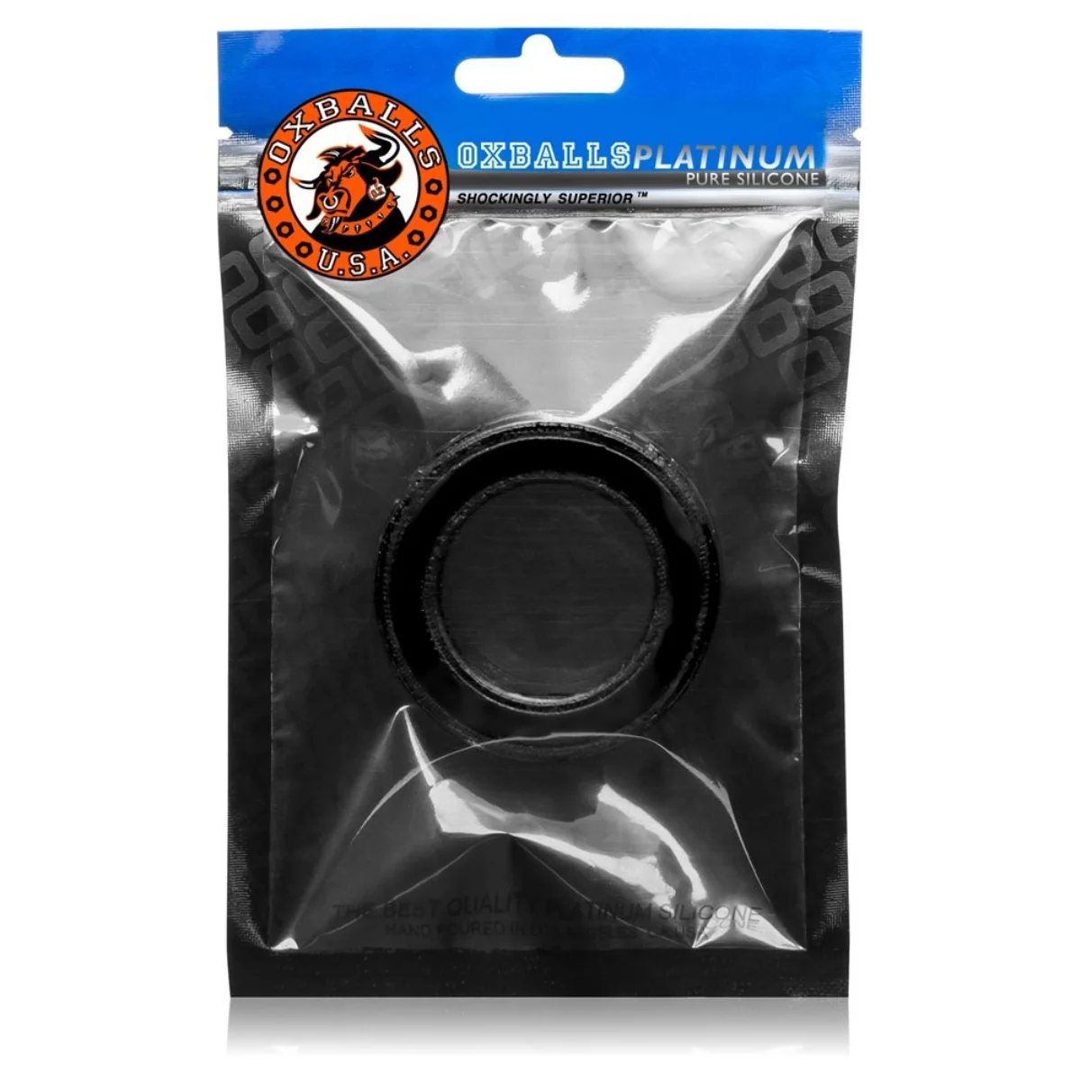 Oxballs Pig Ring Cock Ring Black - Image 2