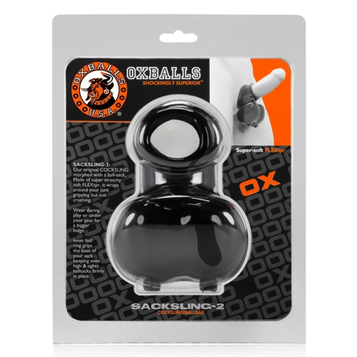Oxballs Sacksling 2 Black - Image 2